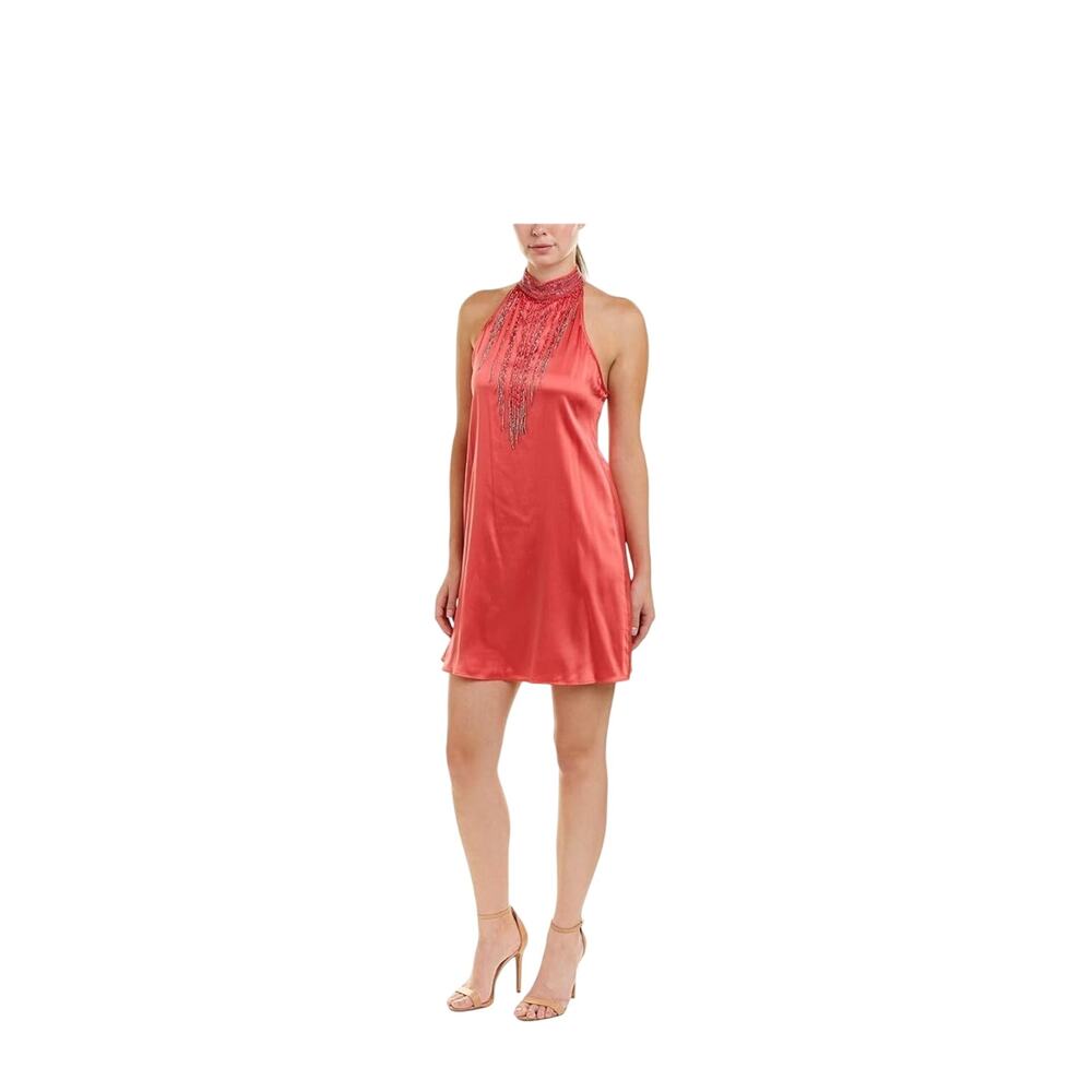 Haute Hippie Wanted Peach Cocktail Dress Size 2 $495